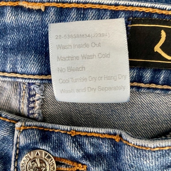 Vintage Lawman High Rise Bareback Bootcut Jeans Size 13/14 Stretch Western Mom. - Picture 14 of 14